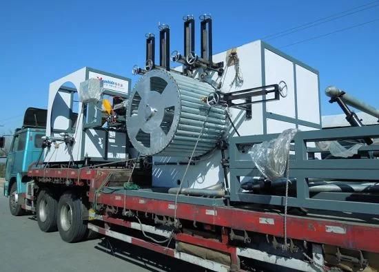 Skrg1200 HDPE Hollow Wall Rewinding Pipe Production Line