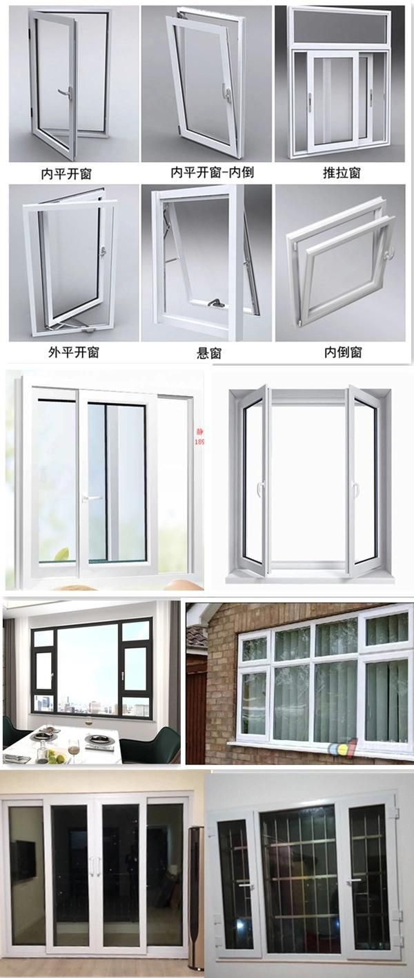 PVC+ASA Co-Extrusion UPVC Plastic Window Frame Profile Production Line