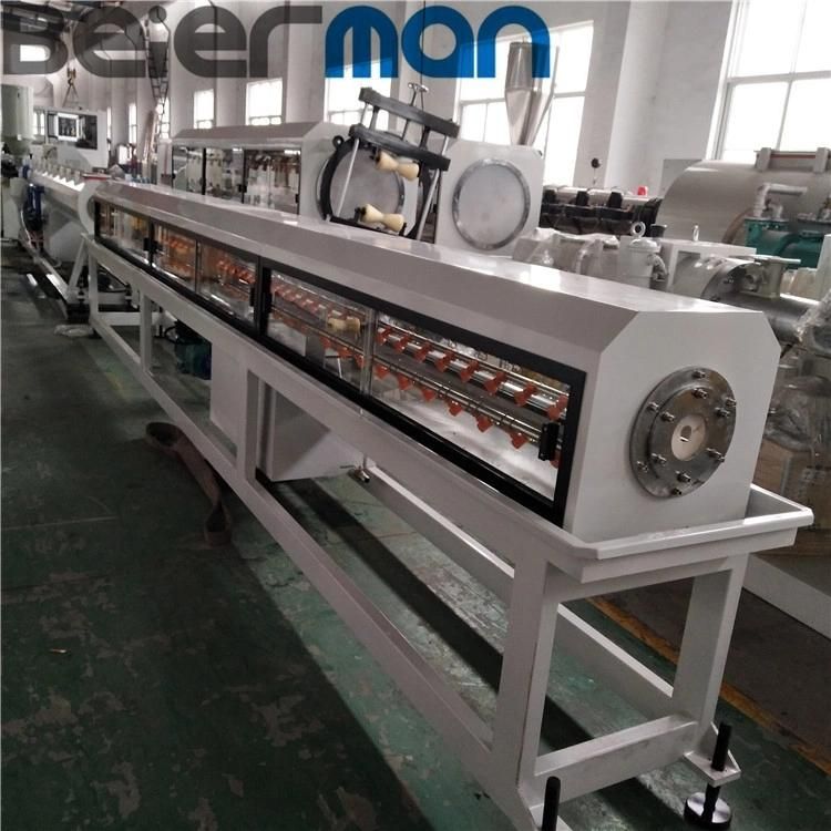 Beierman Sj75 Single Screw Extrusion Farming Pipe Irrigation HDPE Pipes 110mm 160mm 200mm Production Line Plastic Pipe Making Extruder Machines