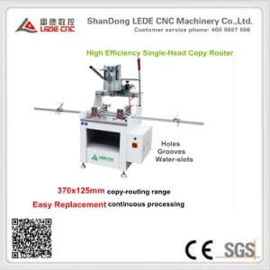 Aluminum Window Machine High Effeciency Single-Head Copy Router 370X125