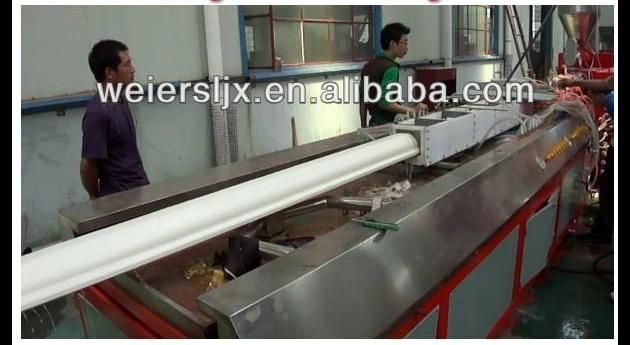 Plastic UPVC PVC Half-Round Rain Gutter Pipe Profile Making Machine