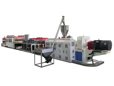 PVC Skinned Crust Foamed Foam Board Machine Complete Production Line