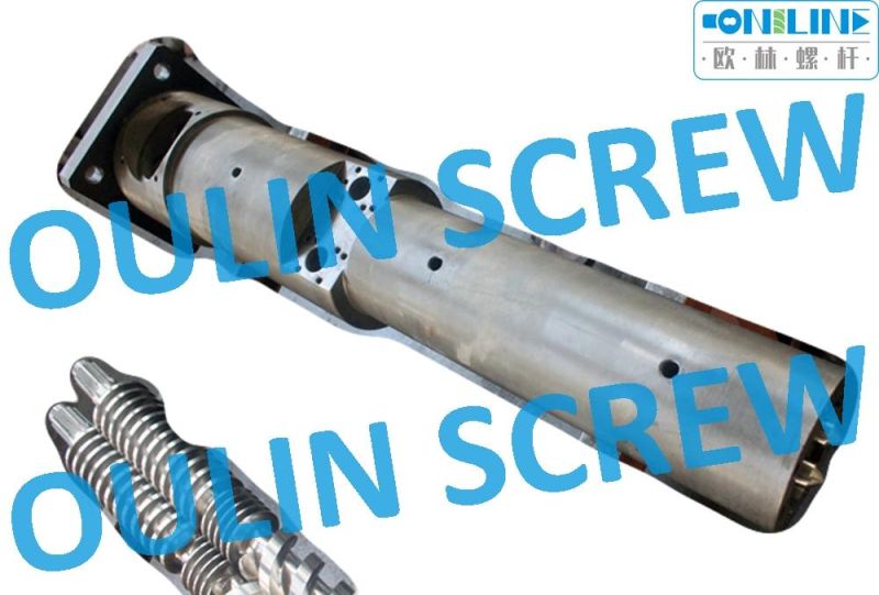 Kmd40kk Twin Conical Screw Barrel for Kraussmaffei PVC Extrusion