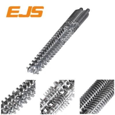 Nitrided Extruder Conical Double Screw and Cylinder High Quality