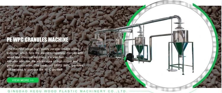 PP PE Recycled Plastic Lumber Wood WPC Decking Lines Extruder Machinery
