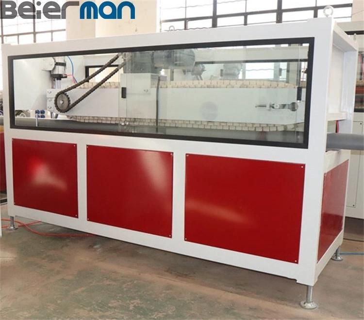 Beierman Euro-Quality Double Screw Extruder PVC Rain Water Gutter Downspount Series Gutter Machine Line ABB/Delta Frequency Inverter