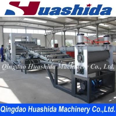 Three Calender Plastic Sheet / Board Extrusion Line (HSD)