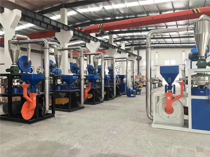 Waste Plastic Pulverizer Crusher Machines