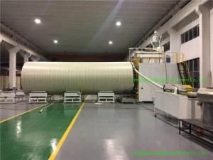 Max. Od 3 Meter HDPE Twin-Wall Helix Pipe Extrusion Line