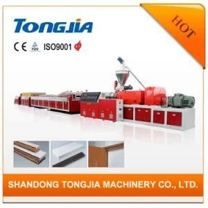 WPC Plastic Machine of Wood Plastic Panel Extruder