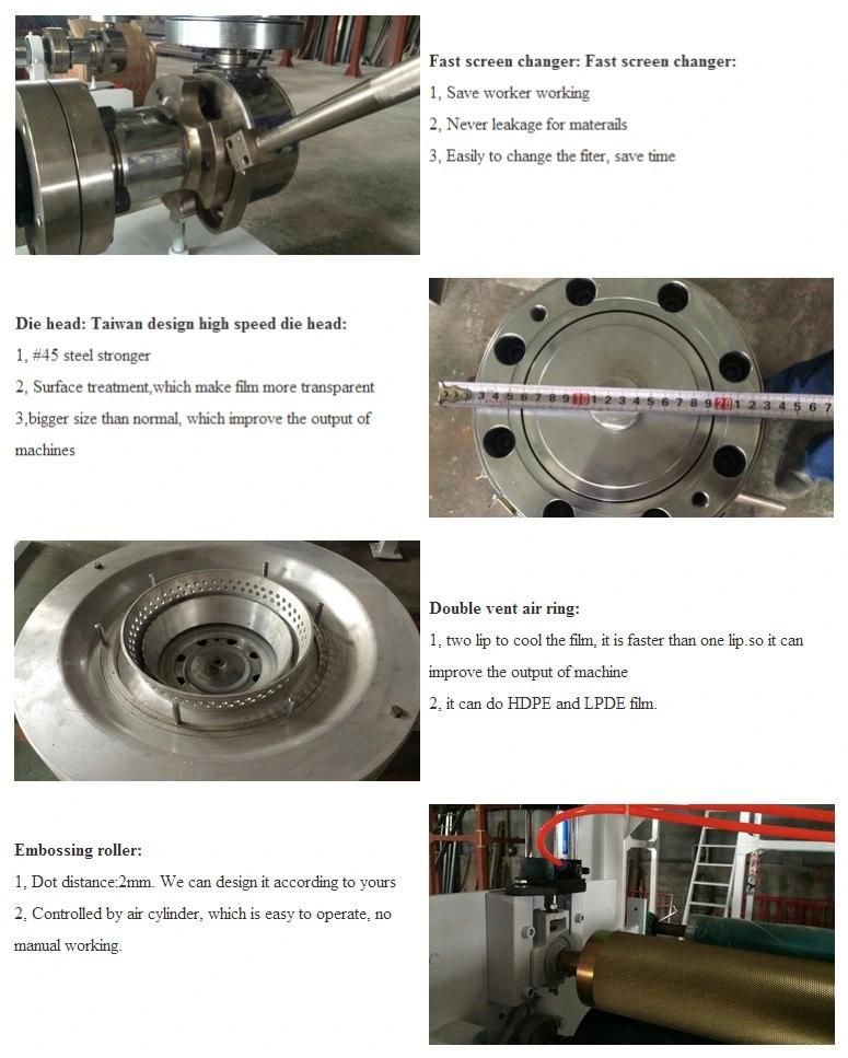 Polybag Plastic Film Blowing Machine Plastic Film Blower
