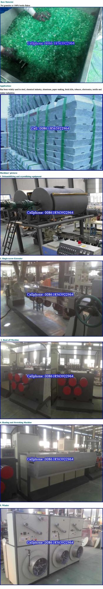 Pet Strapping Extruder Machine