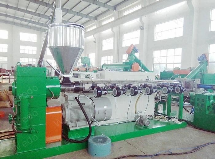 Industrial Plastic Flakes Pelletiizng Machine