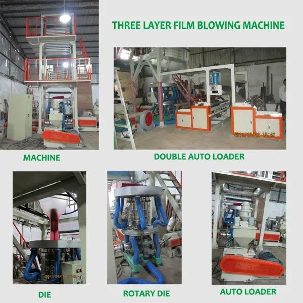 Rotary Die Head PE Film Blowing Machine (MD-HL) with Efficiency