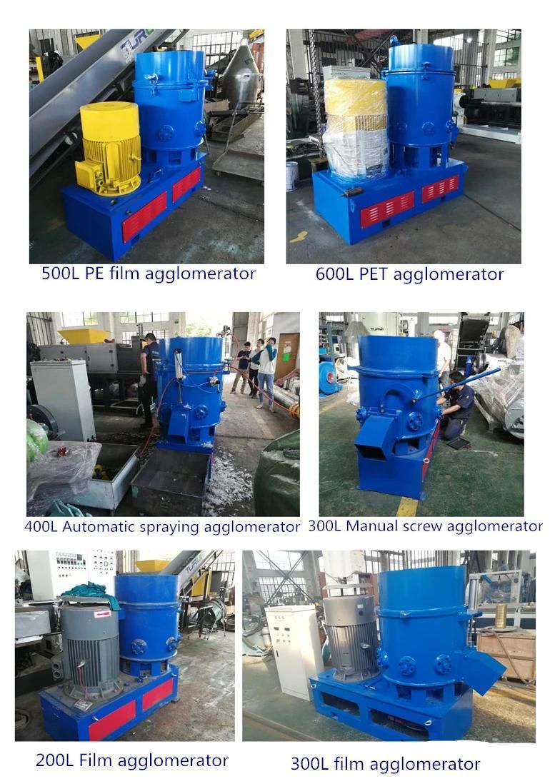 Competitive Price Pelletizing/Agglomerator Plastic From China Factory