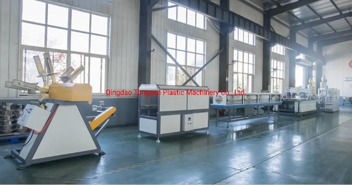 90mm - 315mm Seepage and Drainage Pipes HDPE Dwc Double Wall Corrugated Pipe Extruder Machine