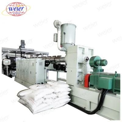Weier Hot Sale PP Plastic Sheet Extruder Making Machine Low Price
