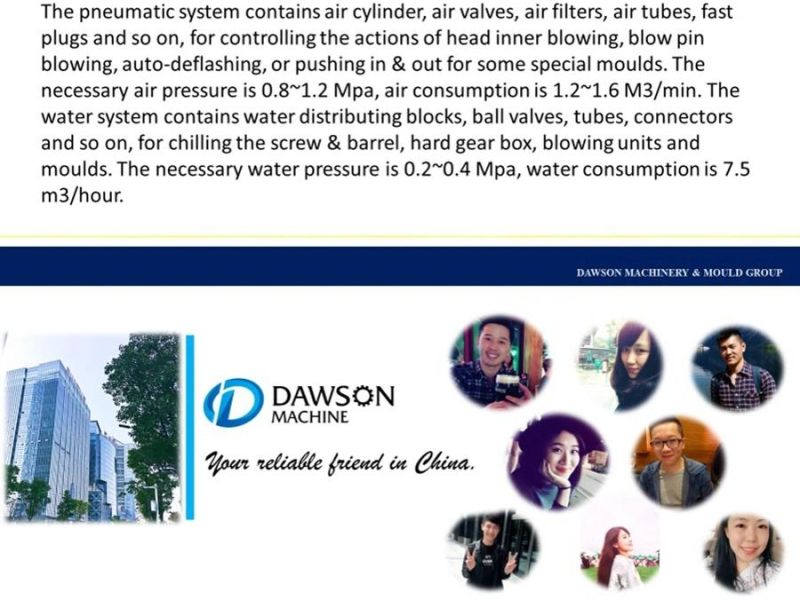 HDPE Plastic Chairs Servo Motor Blow Molding Machine