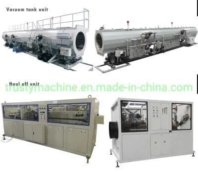 Trusty PVC PP PE Piastic Extrusion Machine Pipe Production Line