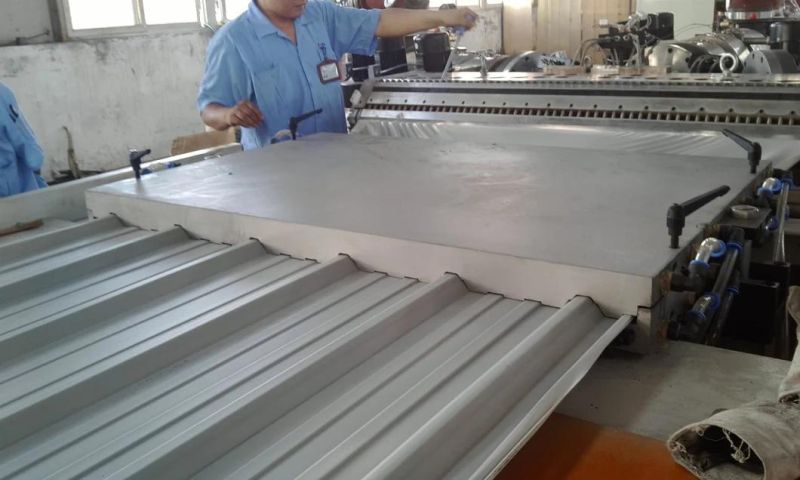PVC Single /Multi Layer Heat Insulation Corrugated Sheet Extrusion Equipmet