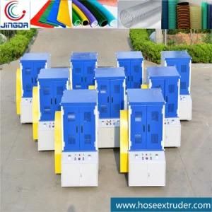 Lock Stich PVC Fiber Hose Composite with Spring Steel Wire PVC Hose Extrusion Line