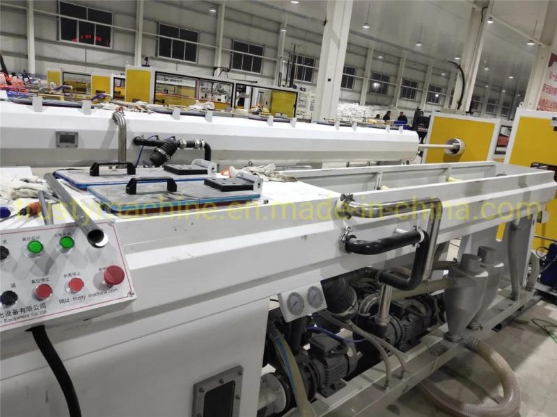 Sjsz51/105 Plastic PVC/UPVC Double Pipe Production Line