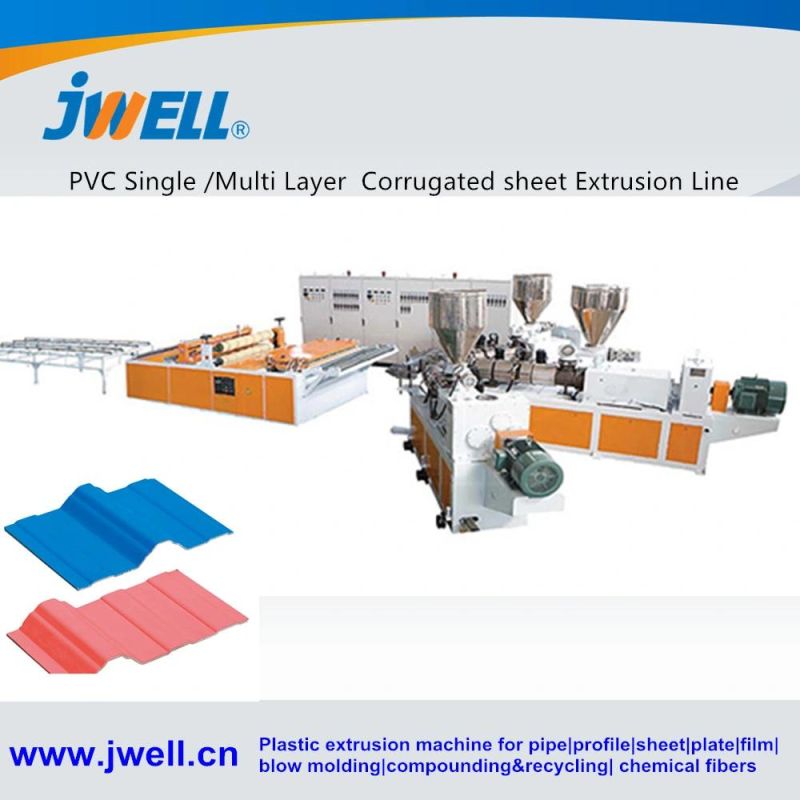 PVC Single /Multi Layer Heat Insulation Corrugated Sheet Extrusion Equipmet