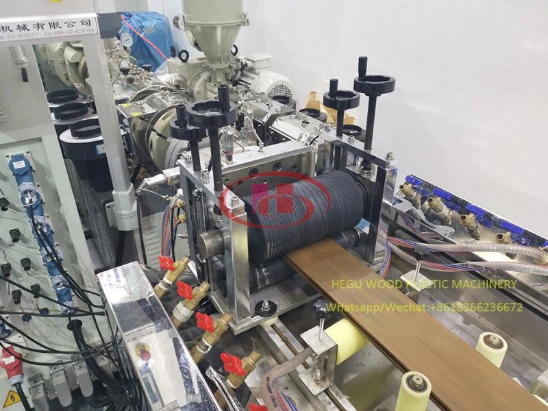 Qingdao Hegu WPC Composite Decking Extruder Machine