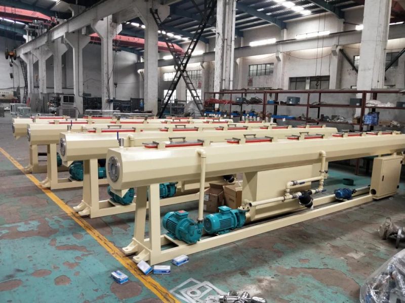 Plastic HDPE PE PPR Water Pipe Production Line Sunrise Machinery