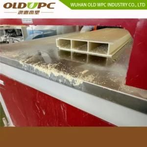 PVC Plastic Hollow Cross Section Plate Extrusion Line