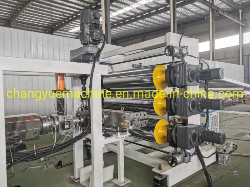 Plastic PE PP PS Sheet Production Line for Thermoforming