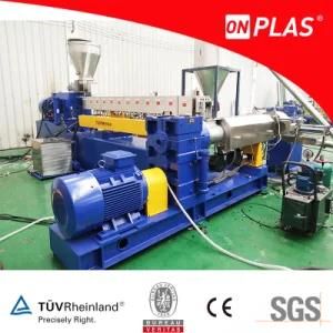 Double Stage Extruder Compounding PE Black Masterbatch