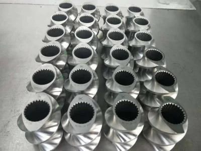 Inflated Food Extrusion Sts75 Parral Twin Screw Barrel