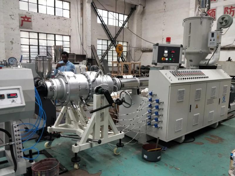 Plastic HDPE PE PPR Water Pipe Production Line Sunrise Machinery