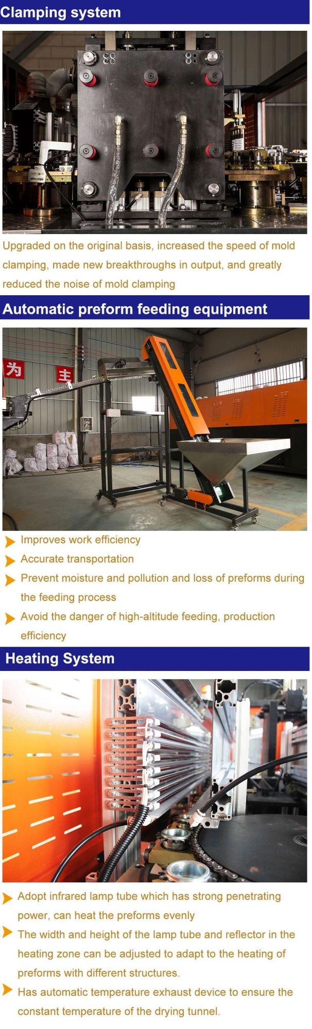 Automatic Water Bottles Blowing Machine Pet Hand Sanitizer Bottle Blow Moulding Small Manufacturing Machines Plastic Bottle Blowing Molding Making Machine