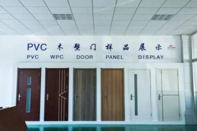 PVC UPVC WPC Wood Plastic Composite Door Panel Board Machine