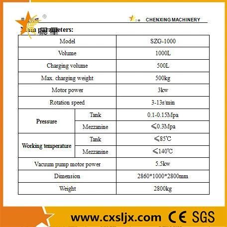 Plastic Raw Material Drying Machine / Dryer