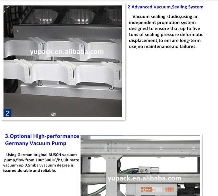 Yupack Automatic Thermoforming Vacuum Packing Machine/Thermoforming Machine