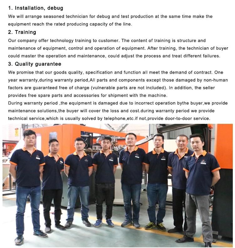 China Made Q6000 Bottle Blowing Machine with Simple Maintenance