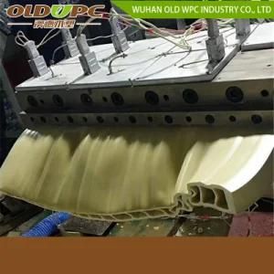 PVC WPC Tray Wood Plastic Profile Board Panel Production Plant