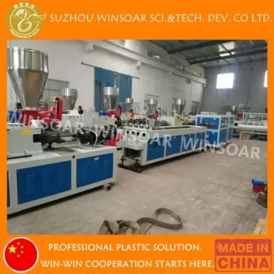 Plastic PVC UPVC CPVC Water Supply Pipe Tube Making Extruder Manufacturing Extrusion ...