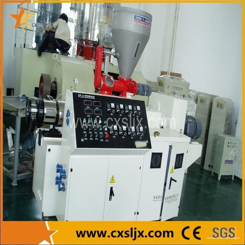 Plastic Machine Conical Twin Screw Extruder for PVC