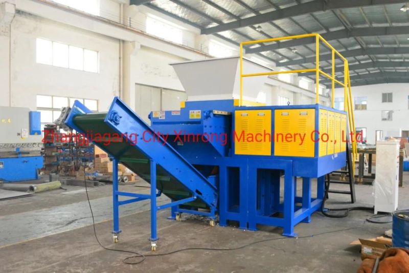 Film Shredder/Single Shaft for Waste Plastic Film/Woven Bags/Jumbo Bags/Waste Leather/Waste Pet Fibres/Specially Designed Shredder for Soft Plastic Material