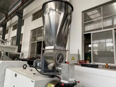 700-800kg Sjsz92/188 PVC/UPVC Conical Twin Screw Pipes/Profiles/Panels/Boards Extruder ...