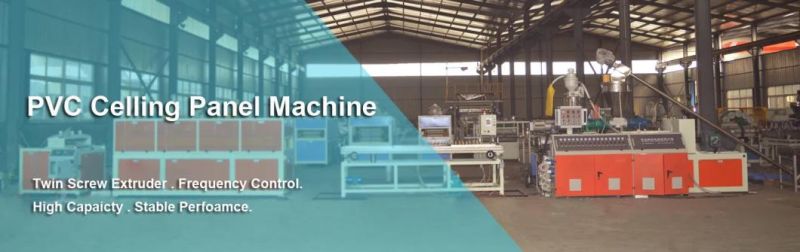 PVC Ceiling Roofling Panel Extrusion Production Line