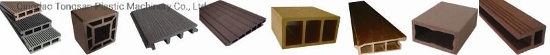 Recyced Plastic and Waste Wood Composite WPC Products Making Machine