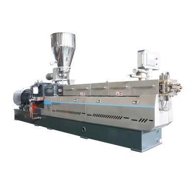 Granules Making Twin Screw Plastic Extruder Machine for PP Pet ABS Pelleting