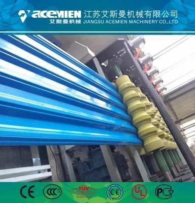 UV Resistance Heat Resistance Strength Improvement Hollow Trapezoid Roofing Extrusion ...