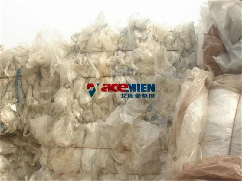 New Type PE PP Waste Non Woven Bags Film Recycling Machine