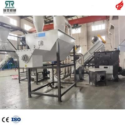 Waste PP PE HDPE LDPE Film Plastic Washing Recycling Line Plastic Waste Recycling Machine